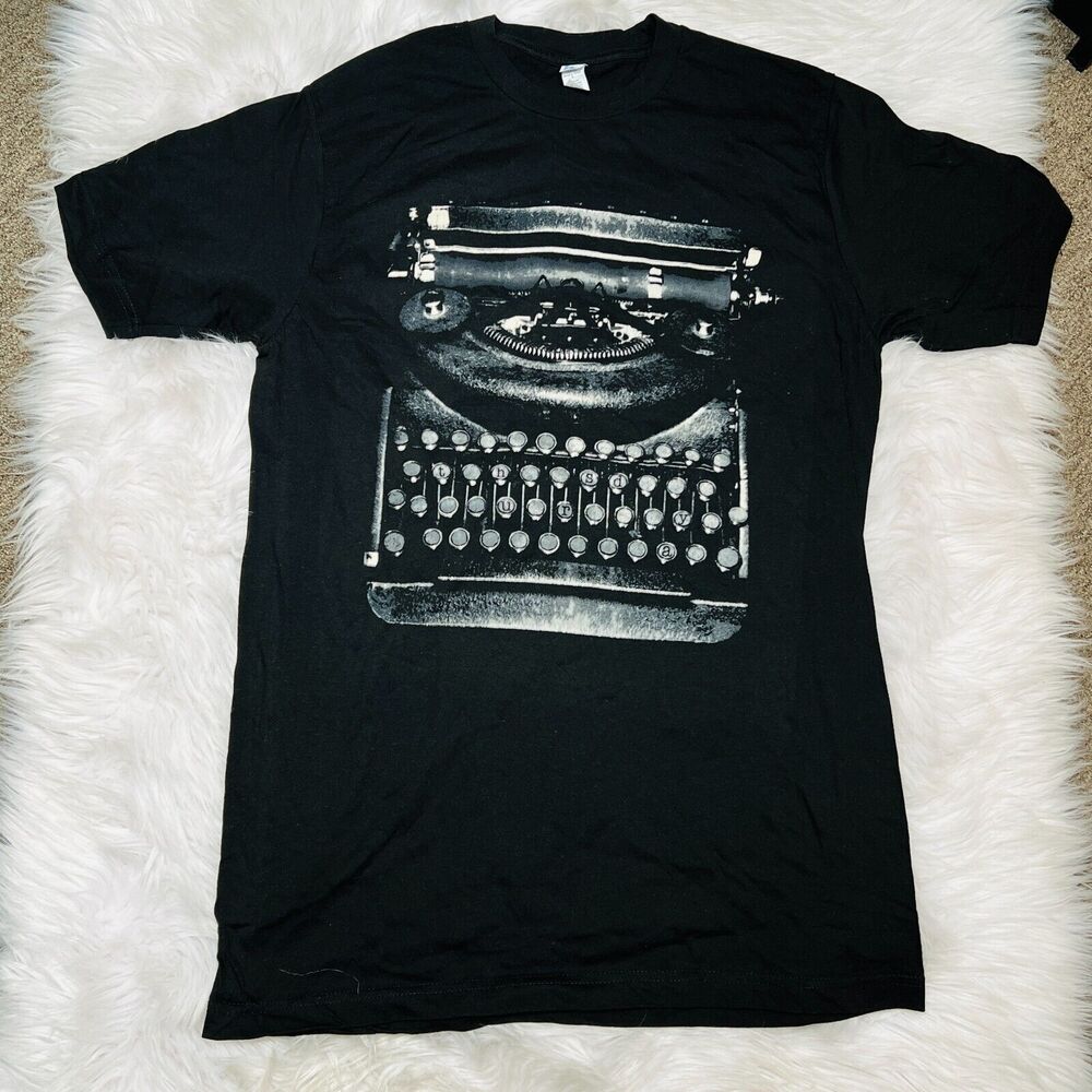 THURSDAY BAND ALBUM TYPEWRITER SHIRT SIZE LARGE